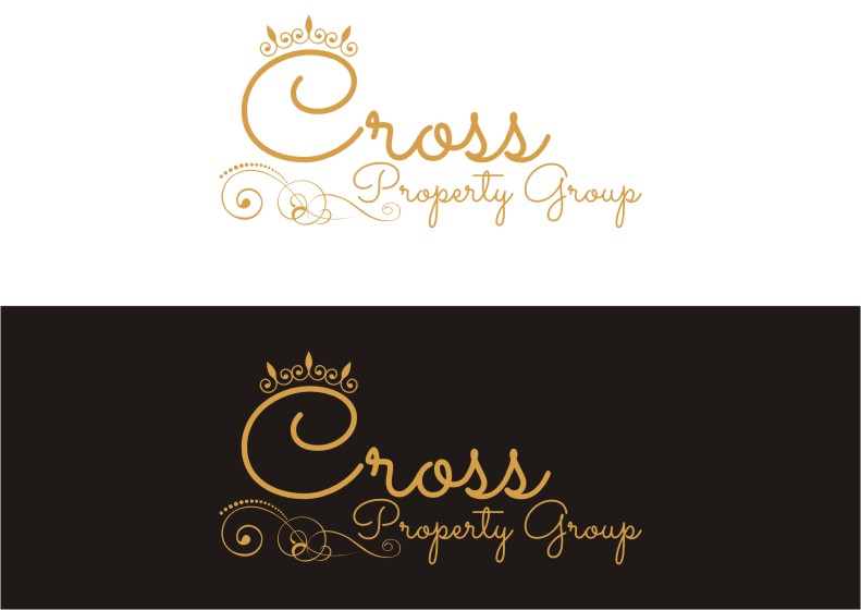 Upmarket, Elegant, Real Estate Logo Design for Cross Property Group by