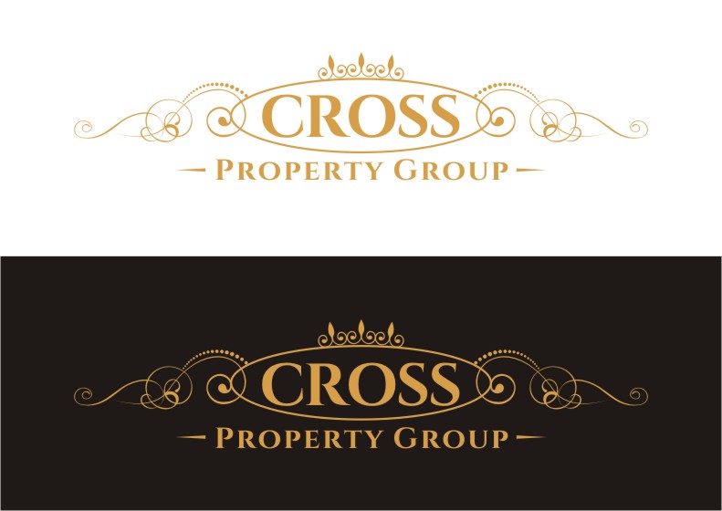 Upmarket, Elegant, Real Estate Logo Design for Cross Property Group by