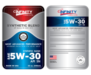 Infinity Lubricants | Label Design by GreenEyes