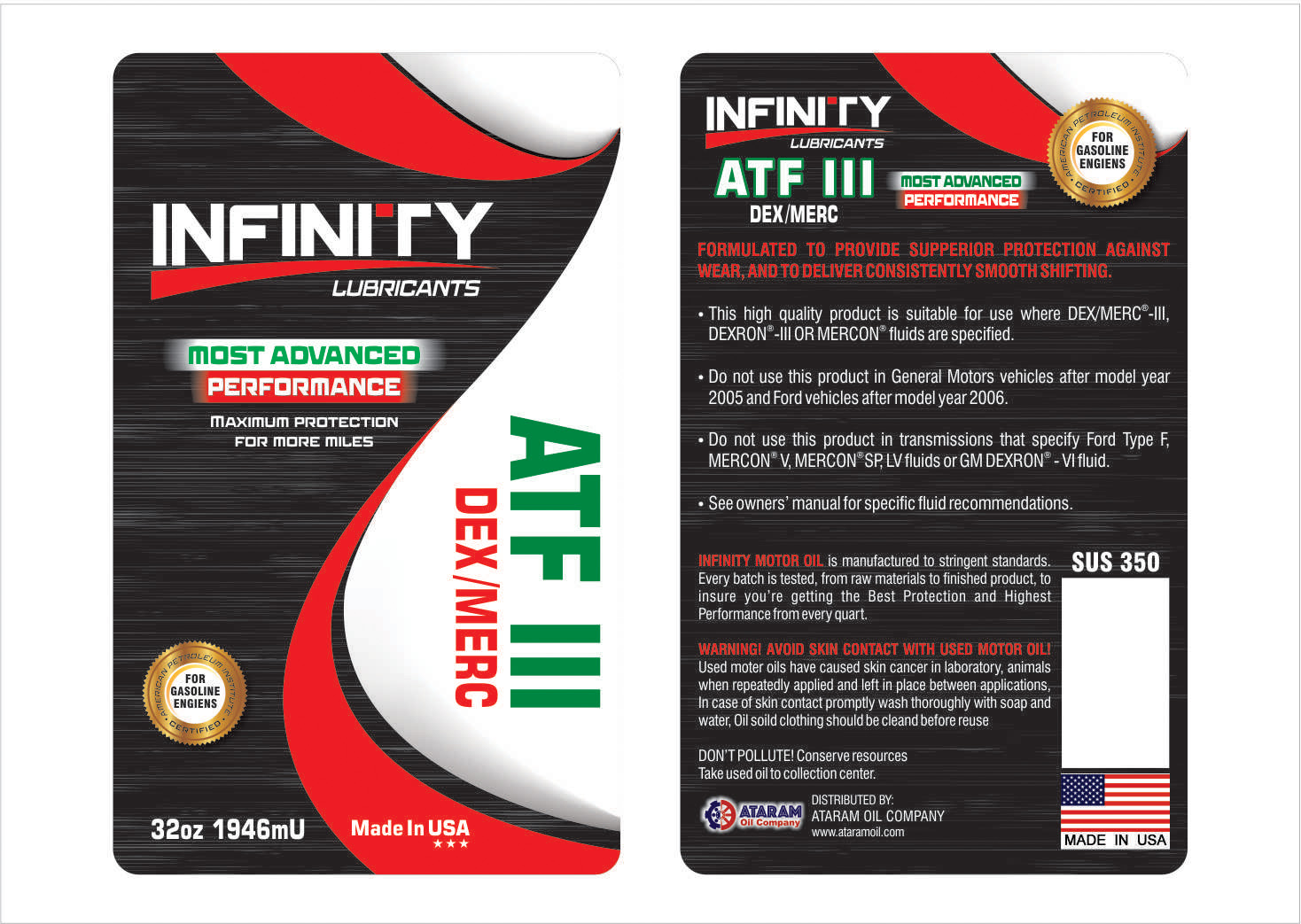 Label Design by Vishal Vishwakarma  for ATARAM LLC | Design #12213529