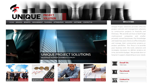 Web Design by adamhfarid for Unique Project Solutions | Design #2367290