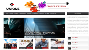 Web Design by adamhfarid for Unique Project Solutions | Design: #2368207