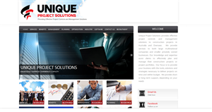Diseño Web por Subin K Varghese para Unique Project Solutions | Diseño: #2367417