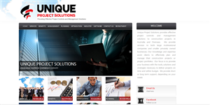 Diseño Web por Subin K Varghese para Unique Project Solutions | Diseño: #2367424