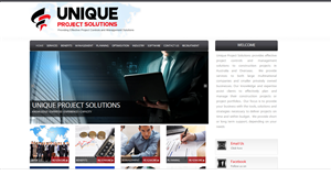 Diseño Web por Subin K Varghese para Unique Project Solutions | Diseño: #2367430