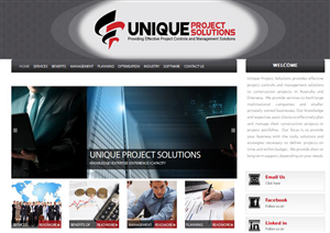 Diseño Web por Sami Kay para Unique Project Solutions | Diseño: #2360733