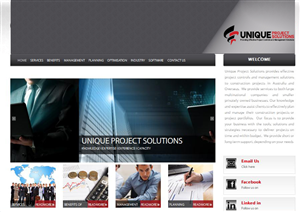 Diseño Web por Sami Kay para Unique Project Solutions | Diseño: #2360794