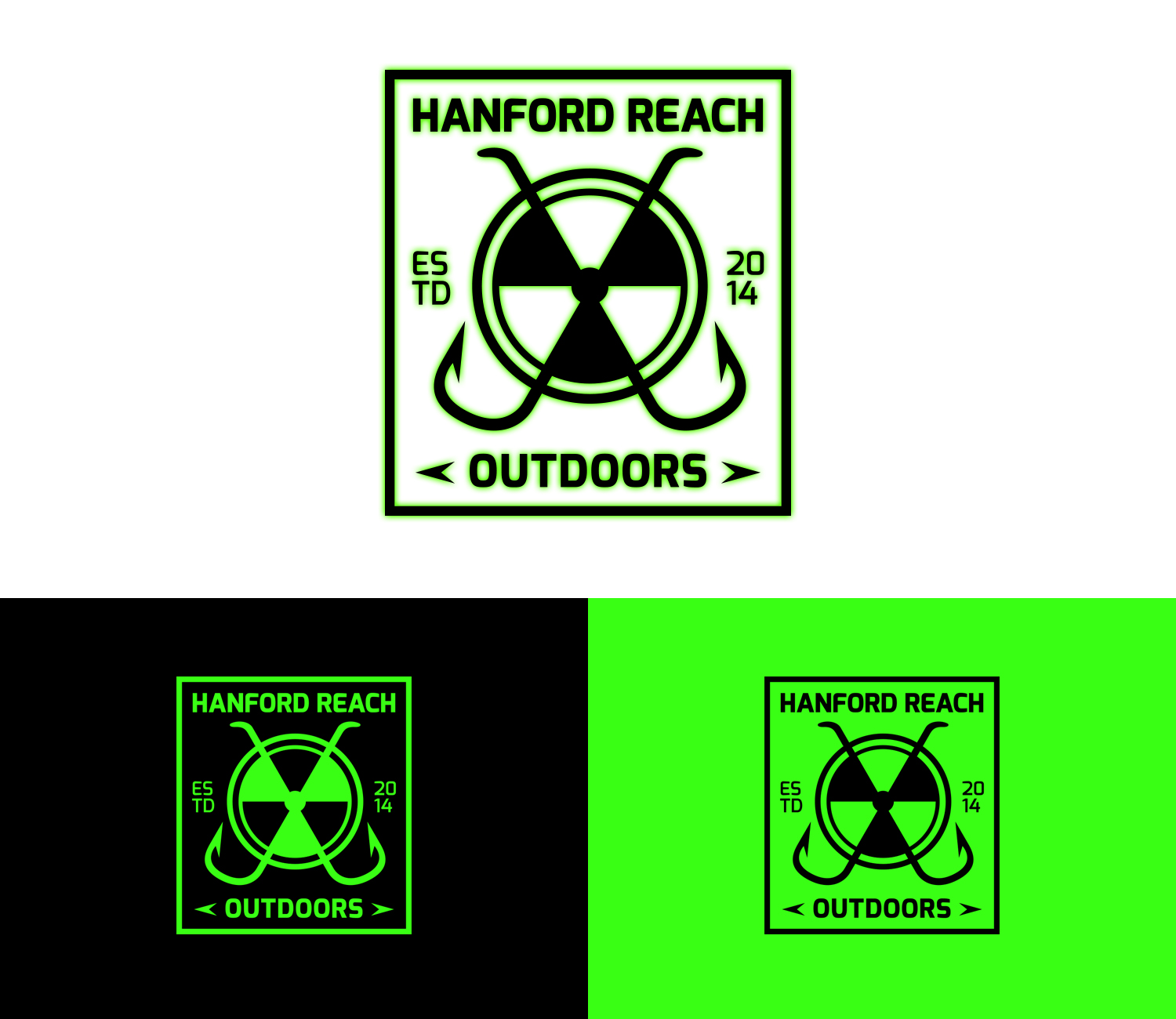 Logo Design by Grapismo Brand Studio for hanford reach outdoors | Design #11914840