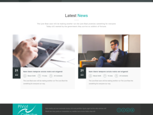 Web Design by Tenti Studio for PIVOT COLLECTIVE | Design: #12141704