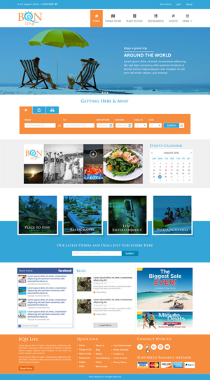 Diseño Web por Anooshaa para Puerto Rico Destination Weddings | Diseño #11917988