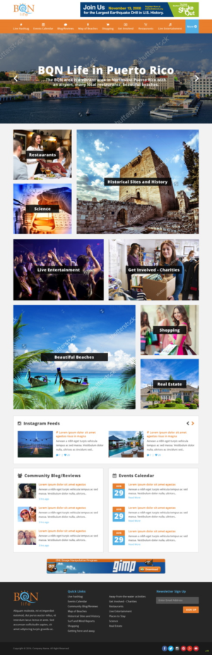 Web Design by pb for Puerto Rico Destination Weddings | Design: #11908900