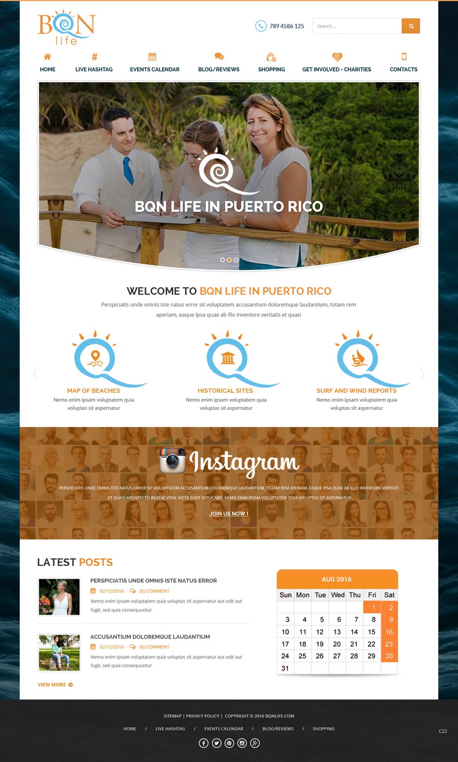 Web Design by pb for Puerto Rico Destination Weddings | Design #11918192