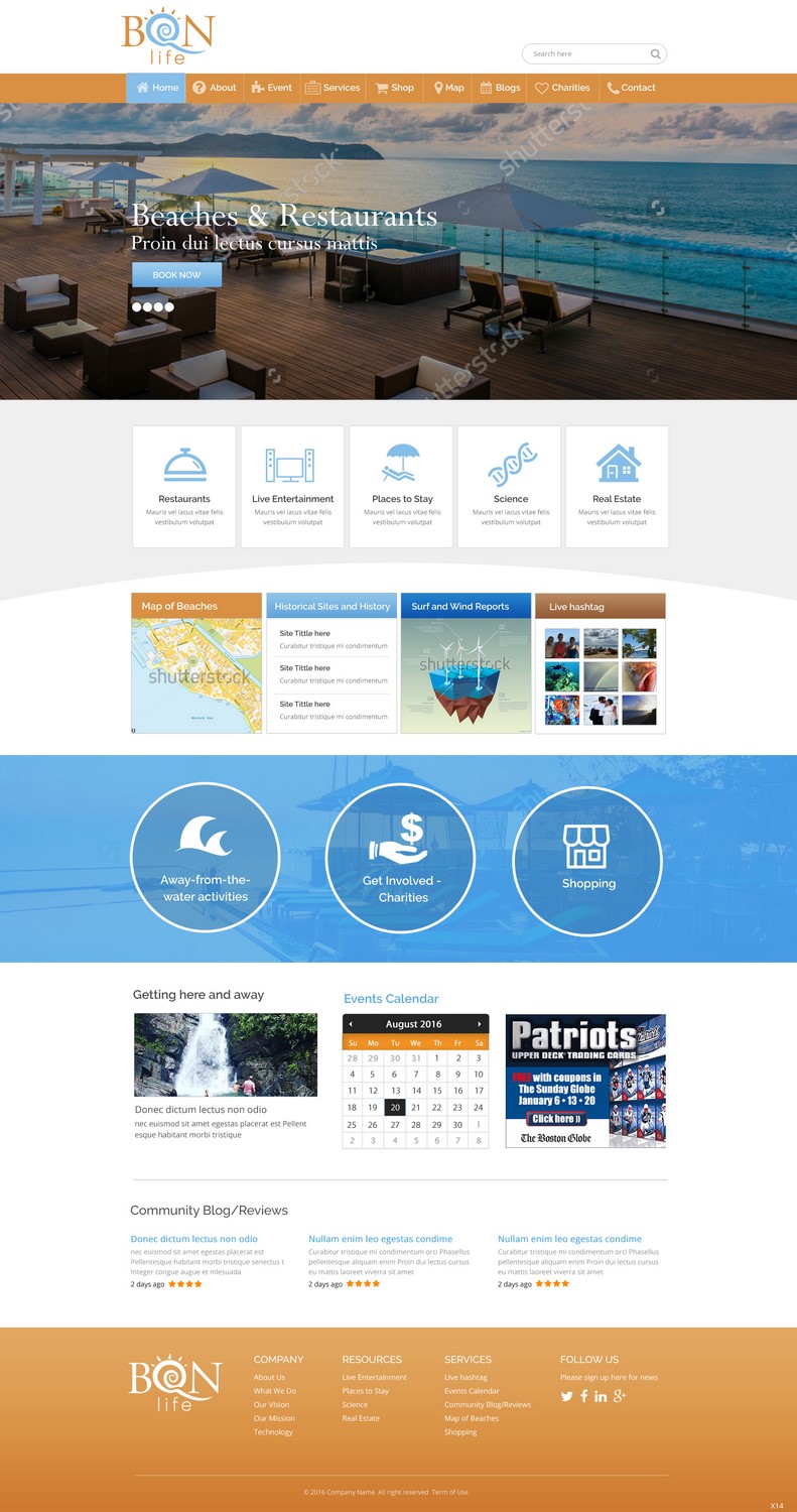 Web Design by pb for Puerto Rico Destination Weddings | Design #11920696