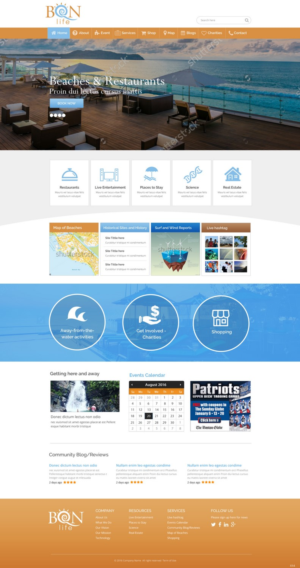 Web Design by pb for Puerto Rico Destination Weddings | Design: #11920696