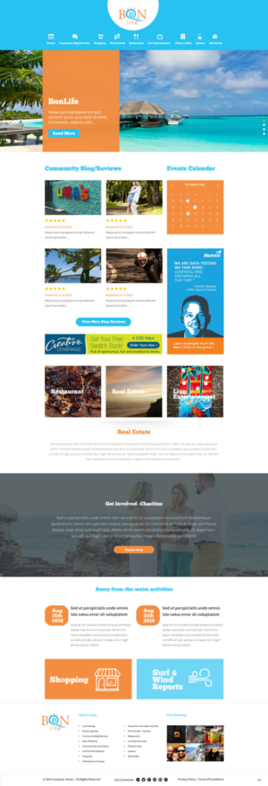 Web Design by pb for Puerto Rico Destination Weddings | Design: #11943146