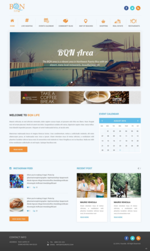 Web Design by pb for Puerto Rico Destination Weddings | Design: #11943147