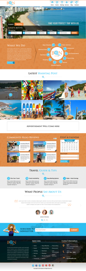 Web Design by Sbss for Puerto Rico Destination Weddings | Design: #11907105