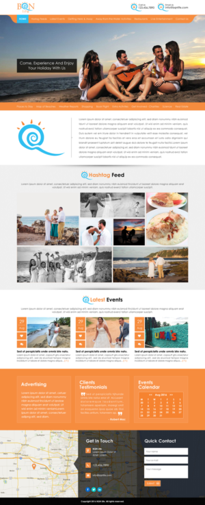 Web Design by Sbss for Puerto Rico Destination Weddings | Design: #11908616