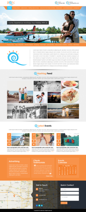 Web Design by Sbss for Puerto Rico Destination Weddings | Design: #11908617