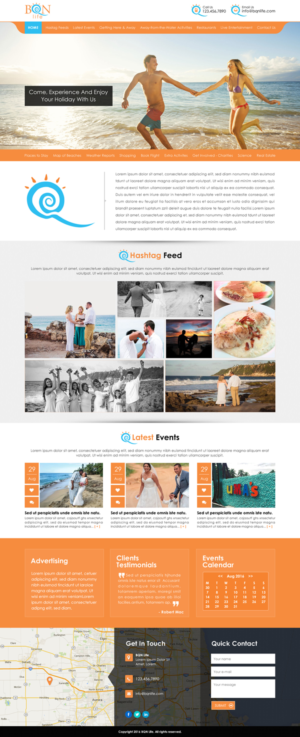 Web Design by Sbss for Puerto Rico Destination Weddings | Design: #11908620