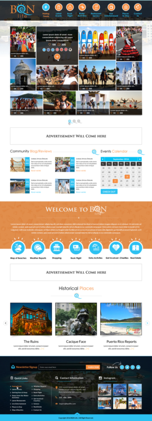 Web Design by Sbss for Puerto Rico Destination Weddings | Design: #11930330