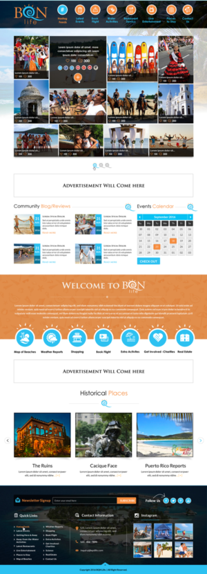 Web Design by Sbss for Puerto Rico Destination Weddings | Design: #11930332