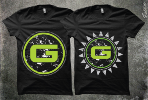 Georgia Supreme Athletics (GSA) Gladiators - T Shirt Design  | Diseño de Camiseta por Taho Design