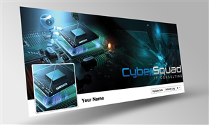Facebook Design by biili for CyberSquad IT Consulting | Design: #2399874