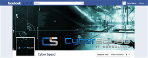 Facebook Design by biili for CyberSquad IT Consulting | Design #2416185