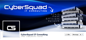 Facebook Design by HXeight for CyberSquad IT Consulting | Design: #2387132