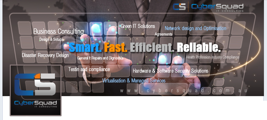 Facebook Design by uk for CyberSquad IT Consulting | Design #2377816