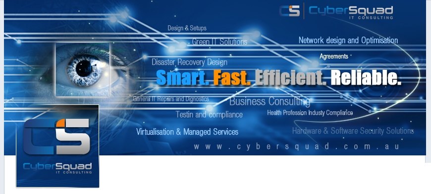 Facebook Design by uk for CyberSquad IT Consulting | Design #2378066