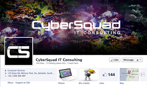 Diseño de Facebook por HUXPY para CyberSquad IT Consulting | Diseño: #2376987