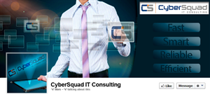 Facebook Design by Jamie for CyberSquad IT Consulting | Design: #2393971