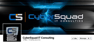 Facebook Design by Jamie for CyberSquad IT Consulting | Design #2427825