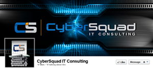 Facebook Design by Jamie for CyberSquad IT Consulting | Design: #2429503