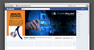 Facebook Design by Yas media for CyberSquad IT Consulting | Design: #2374109