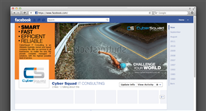 Facebook Design by Yas media for CyberSquad IT Consulting | Design: #2374112