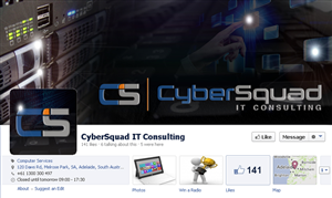 Facebook Design by AMBOGEStudios for CyberSquad IT Consulting | Design: #2368622