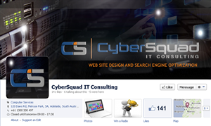 Facebook Design by AMBOGEStudios for CyberSquad IT Consulting | Design: #2368839