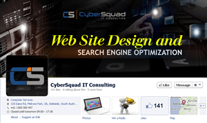 Facebook Design by AMBOGEStudios for CyberSquad IT Consulting | Design #2372288