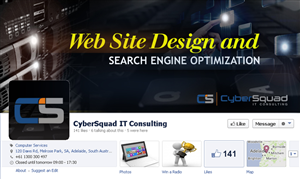 Facebook Design by AMBOGEStudios for CyberSquad IT Consulting | Design: #2372383