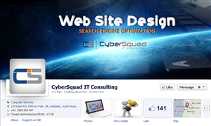 Facebook Design by AMBOGEStudios for CyberSquad IT Consulting | Design: #2372509