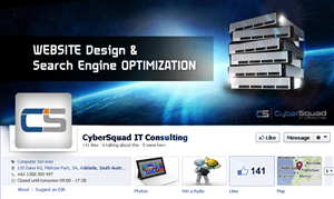 Facebook Design by AMBOGEStudios for CyberSquad IT Consulting | Design: #2372737