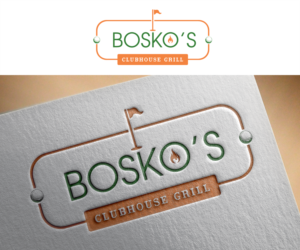 Logo-Design von Renen für Bosko's Clubhouse Grill | Design: #11996056