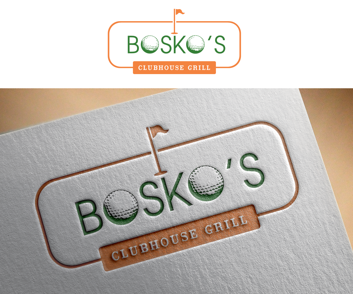 Logo Design by Renen for Bosko's Clubhouse Grill | Design #12006470