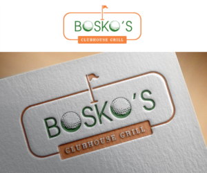 Logo-Design von Renen für Bosko's Clubhouse Grill | Design: #12006470