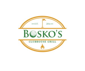 Logo-Design von Renen für Bosko's Clubhouse Grill | Design: #12017917