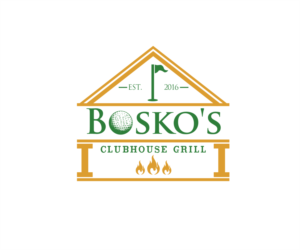 Logo-Design von Renen für Bosko's Clubhouse Grill | Design: #12028691
