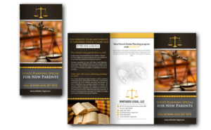 Diseño de Flyer por debdesign para Whitaker Legal, LLC | Diseño: #11976656
